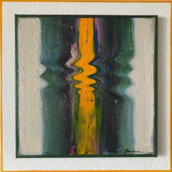Mykola Bodnar – Abstrakt IV, olej na plátně