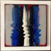 Mykola Bodnar – Abstrakt VI, olej na plátně