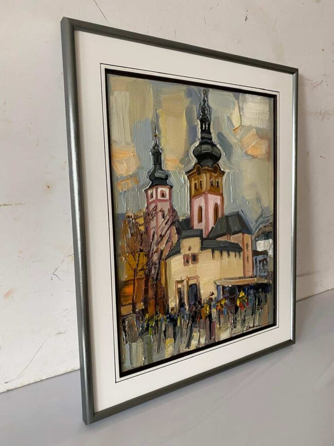 Mykola Bodnar – Banská Bystrica I, olej