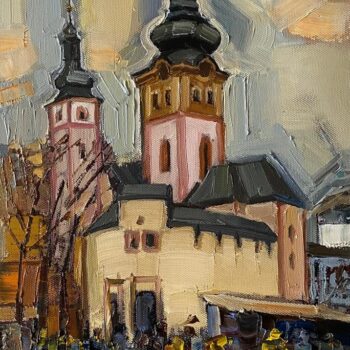 Mykola Bodnar – Banská Bystrica I, olej