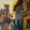 Mykola Bodnar – Banská Štiavnica, olej