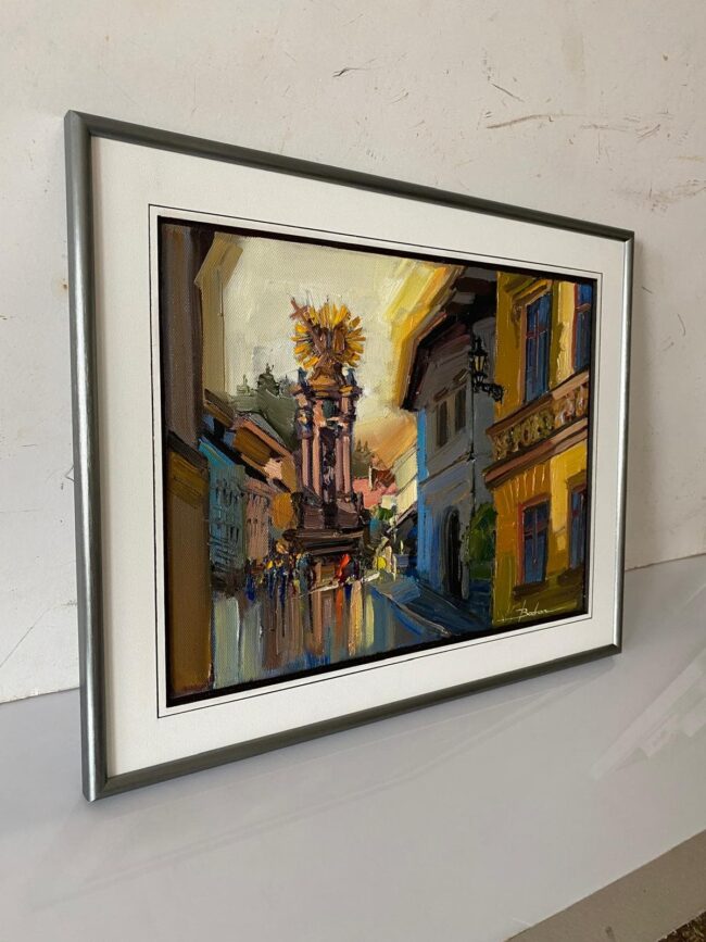 Mykola Bodnar – Banská Štiavnica, olej