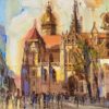 Mykola Bodnar – Košice V, olej na plátně