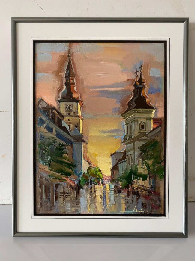 Mykola Bodnar – Trnava, olej