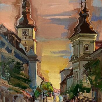 Mykola Bodnar – Trnava, olej