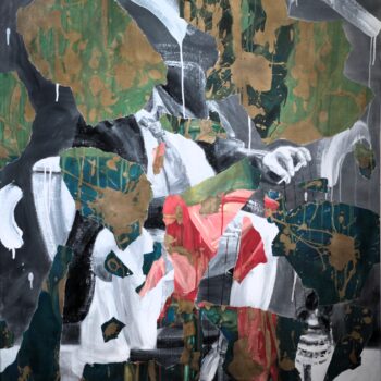 Roman Ďurček – Divadelní inscenace, akryl na plátně