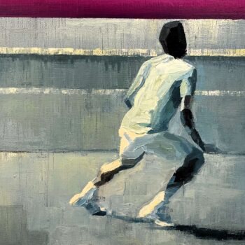 Roman Ďurček – Tenista, akryl