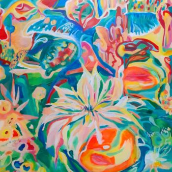 Karin Mikulášová – Eden, akryl