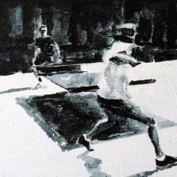 Roman Ďurček – Stolní tenis, akryl