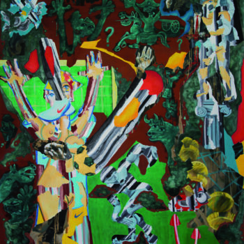 Roman Ďurček – Hybrid, kombinovaná technika