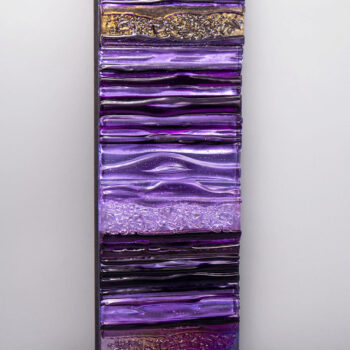 Stephanie Else –⁠⁠⁠⁠⁠⁠ Ametyst, skleněný panel