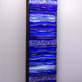 Stephanie Else –⁠⁠⁠⁠⁠⁠ Do modra, skleněný panel