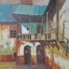 Milan Laciak – Betliar – pila , akryl na plátně